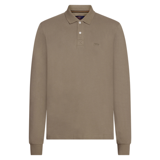 NeilSi LS Polo Polo - Smokey Olive