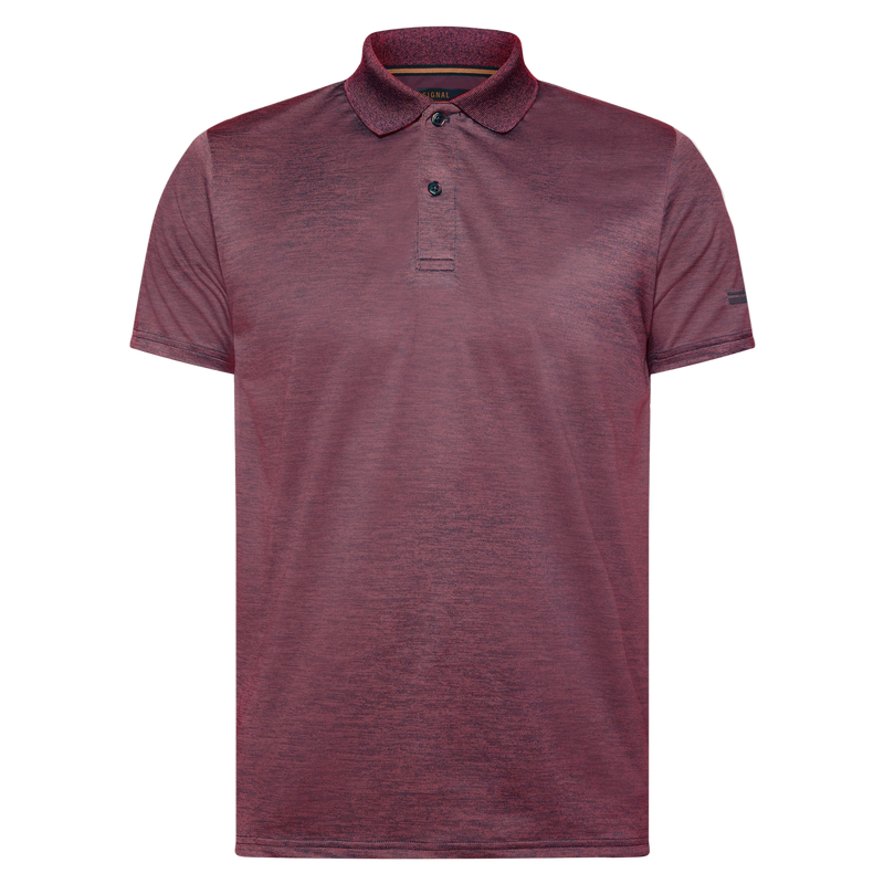 TheoSi Tech Polo - Cherry Chocolate Mel