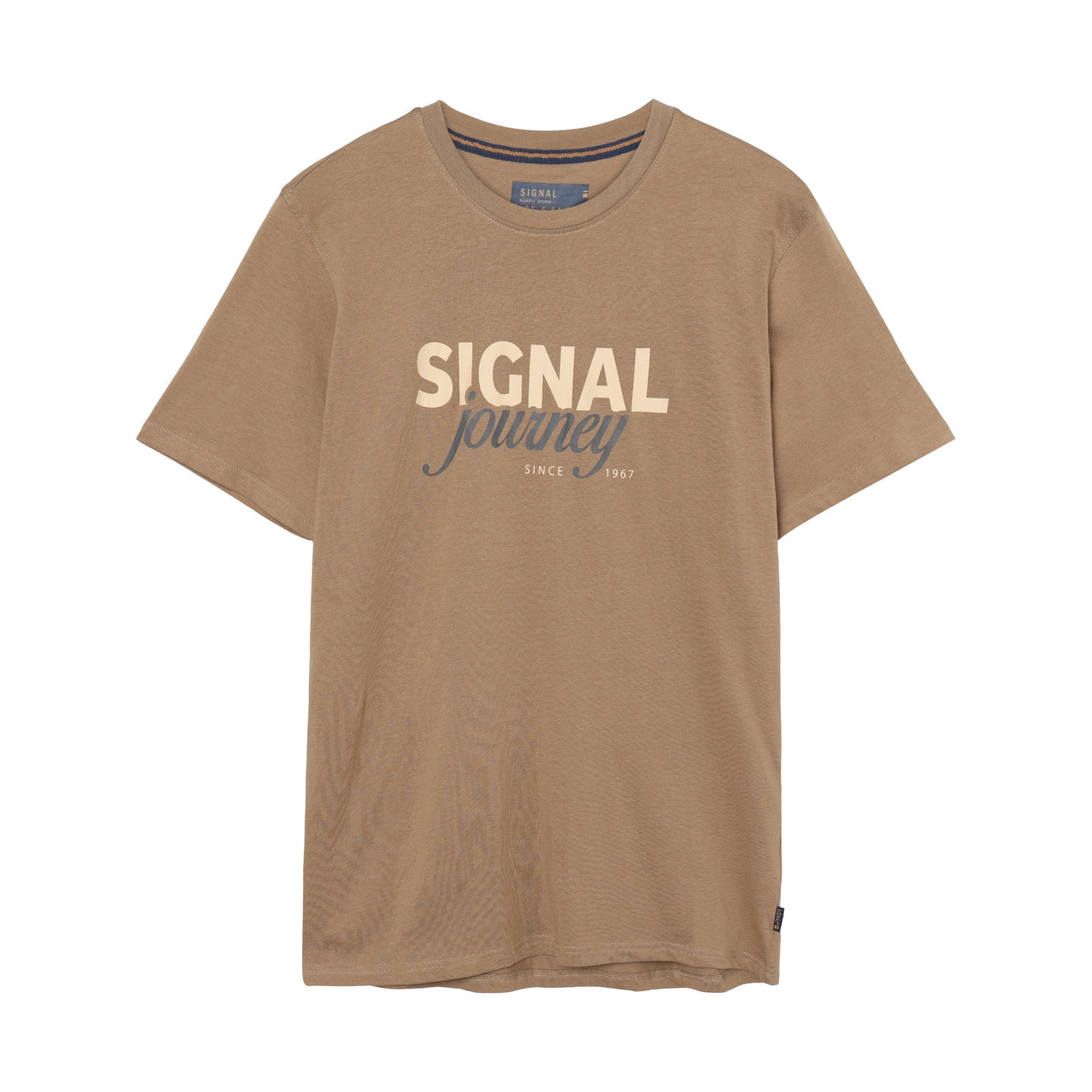 DizzySi Logo Tee + T-shir/Top - Brown Otter