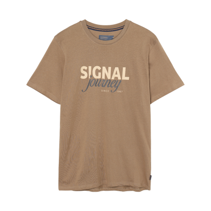 DizzySi Logo Tee + T-shir/Top - Brown Otter