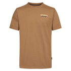 DeanSi Chest Print + T-shir/Top - Brown Otter