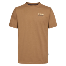 DeanSi Chest Print + T-shir/Top - Brown Otter