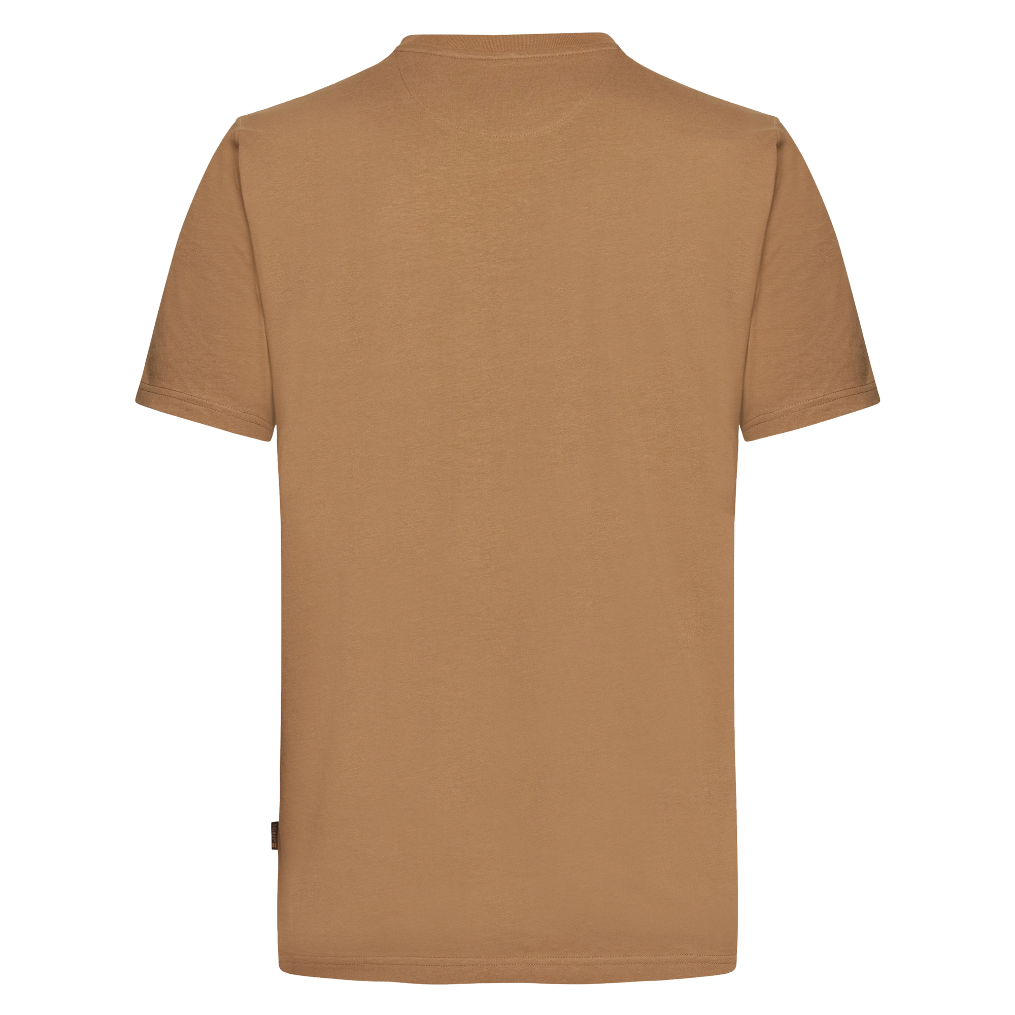DeanSi Chest Print + T-shir/Top - Brown Otter