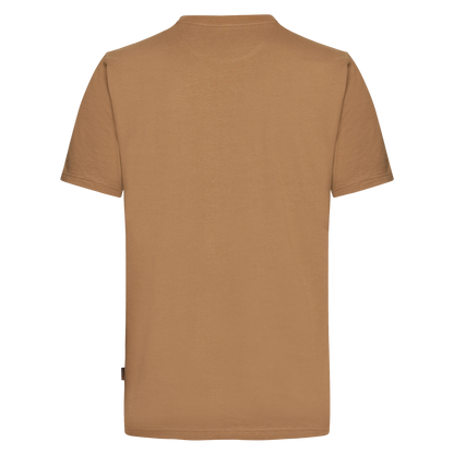 DeanSi Chest Print + T-shir/Top - Brown Otter