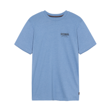 DeanSi Chest Print + T-shir/Top - Calm blue melange