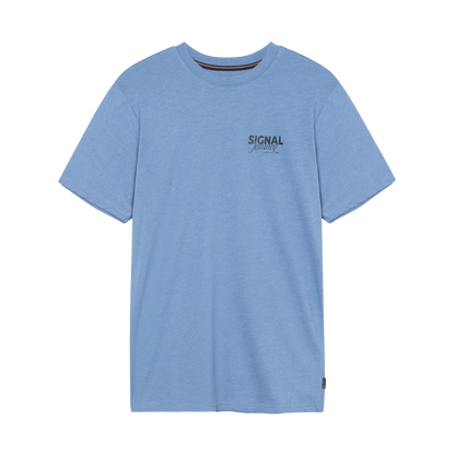 DeanSi Chest Print + T-shir/Top - Calm blue melange