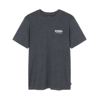 DeanSi Chest Print + T-shir/Top - Deep Marine Melange