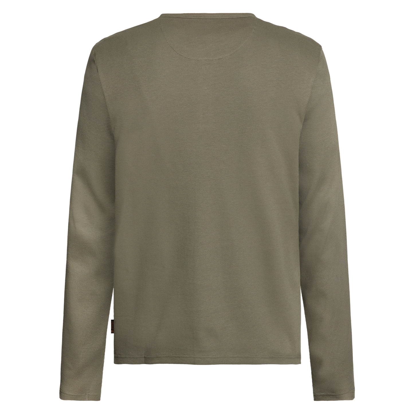 DerekSi Granddad Waffle T-shir/Top - Smokey Olive