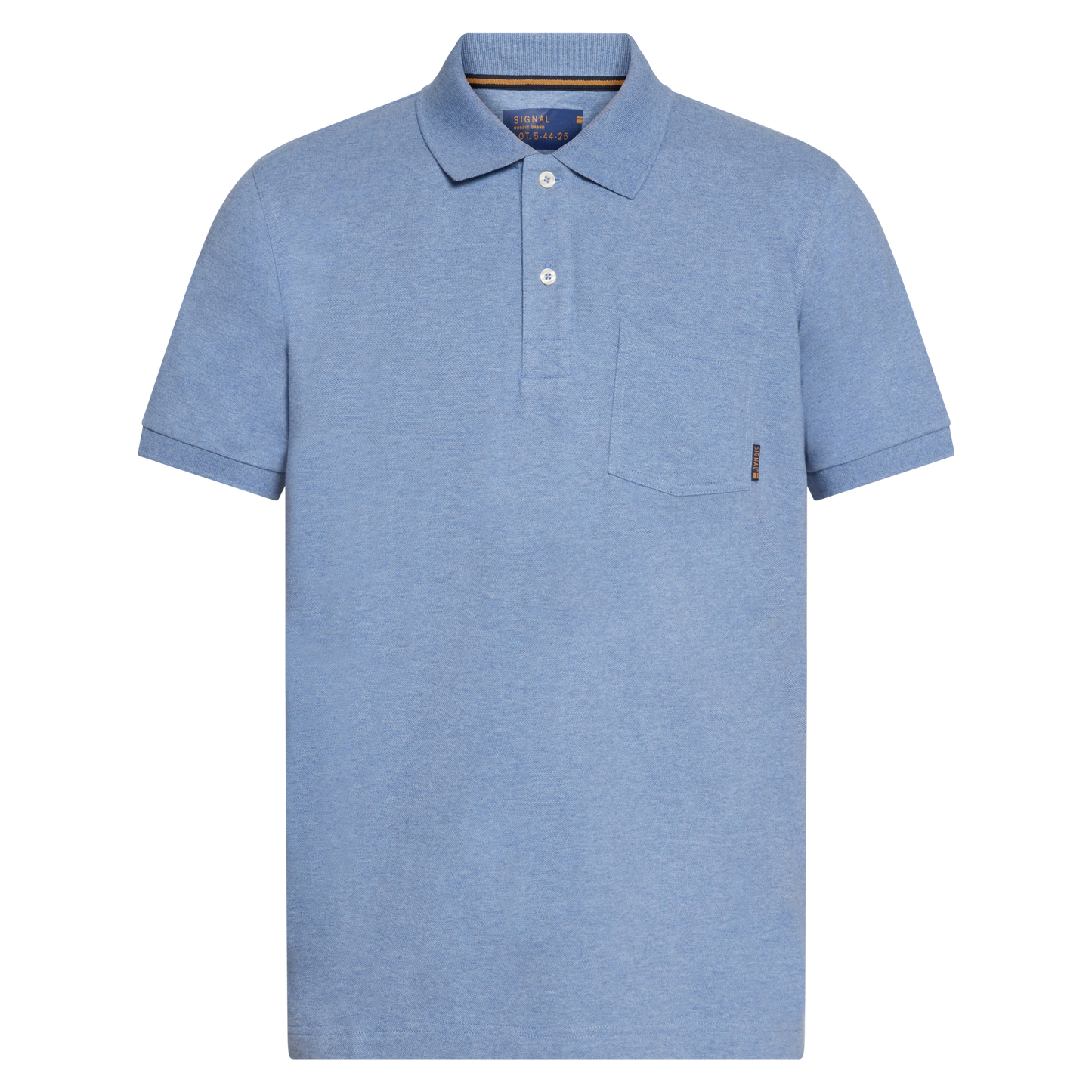 NickySI Pocket Polo Polo - Calm blue melange