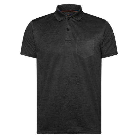 ThomasSI Pocket Tech Polo - Black