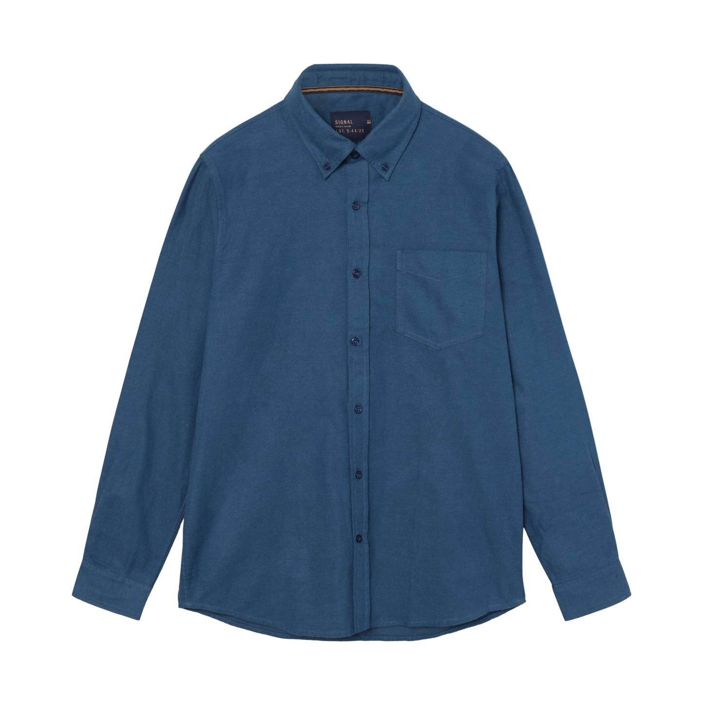 BendixSi Flannel L/S Shirts - Blue Largo Melange