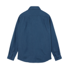 BendixSi Flannel L/S Shirts - Blue Largo Melange