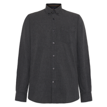 BendixSi Flannel L/S Shirts - Grey Volcano Melange