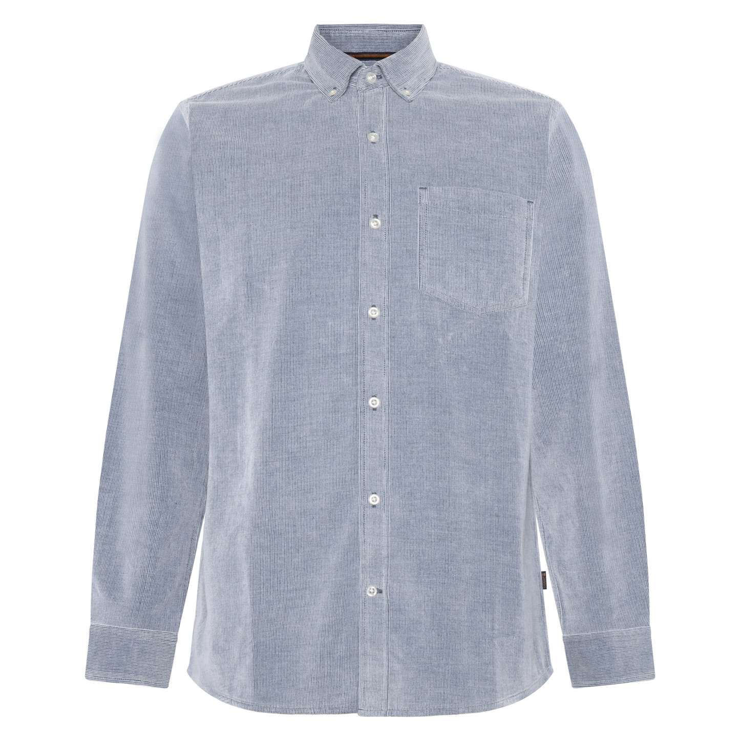 BobbySi Cord L/S Shirts - Blue Largo