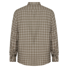 BerrySi Grid L/S Shirts - Beluga green
