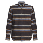 BarneySi H-stripe L/S Shirts - Deep Marine