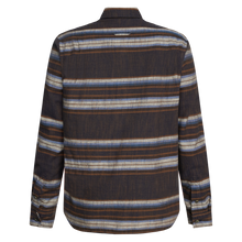 BarneySi H-stripe L/S Shirts - Deep Marine