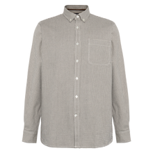 BlairSi Mini Check L/S Shirts - Beluga green
