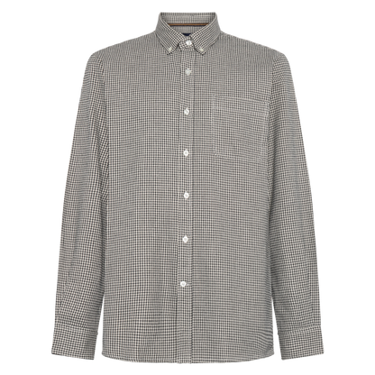 BlairSi Mini Check L/S Shirts - Black