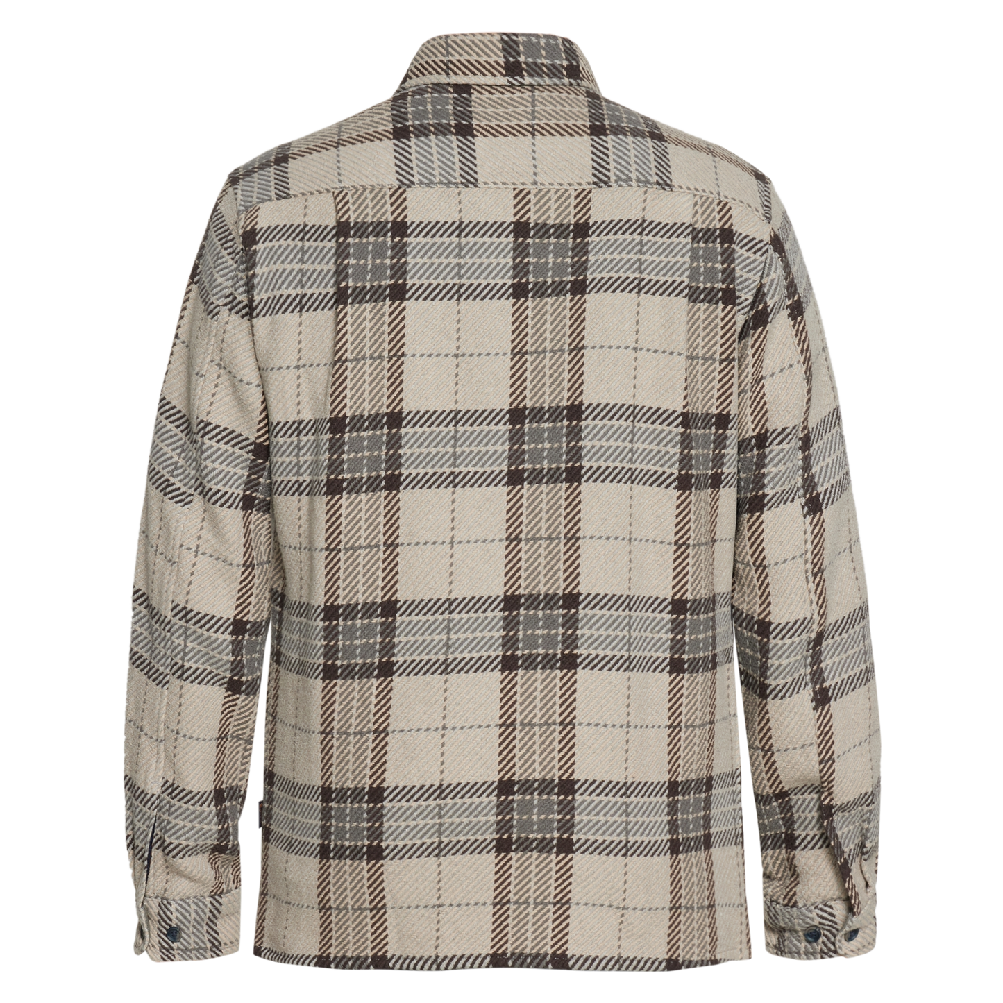 BinzerSi Jumbo Overshirt - Brown Bark