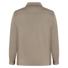 BertleSi  Zip Overshirt Sweatshirt - Smokey Olive