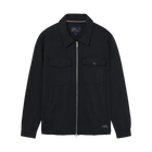 BertleSi  Zip Overshirt Sweatshirt - Black