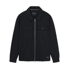 BertleSi  Zip Overshirt Sweatshirt - Black