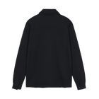 BertleSi  Zip Overshirt Sweatshirt - Black