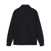 BertleSi  Zip Overshirt Sweatshirt - Black