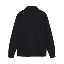 BertleSi  Zip Overshirt Sweatshirt - Black