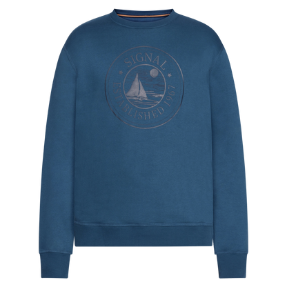 TimSi Crew Sweat Sweatshirt - Blue Largo