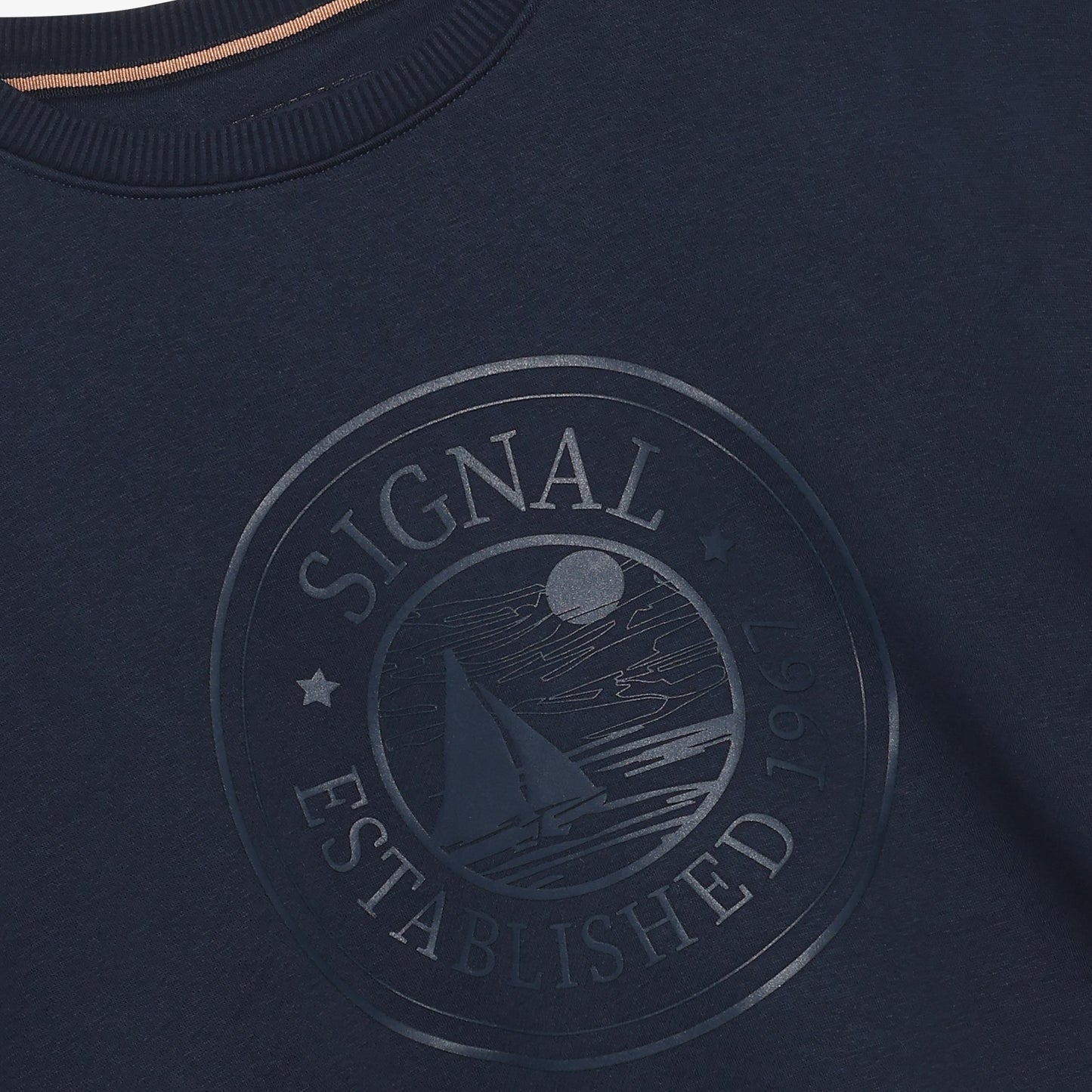 TimSi Crew Sweat Sweatshirt - Deep Marine