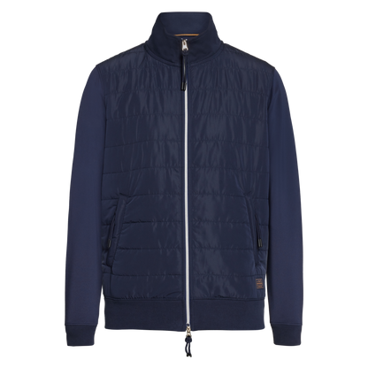 TheodorSi Quilted Nylon Sweatshirt - Deep Marine