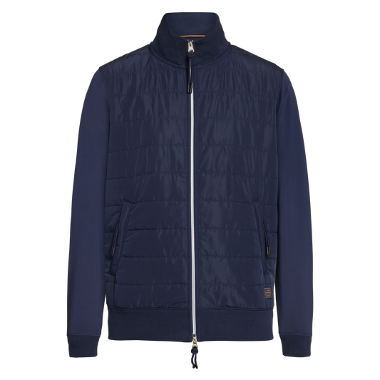 TheodorSi Quilted Nylon Sweatshirt - Deep Marine