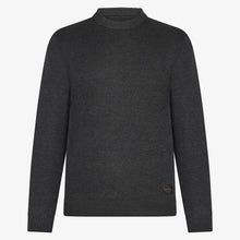 KalleSI Structure Crew + - Deep grey melange
