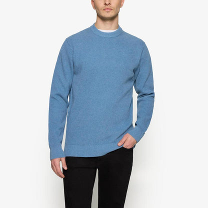 KalleSI Structure Crew + - Calm blue melange