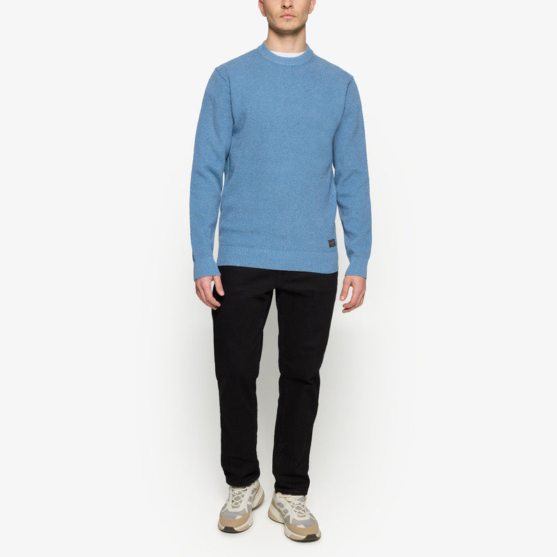 KalleSI Structure Crew + - Calm blue melange