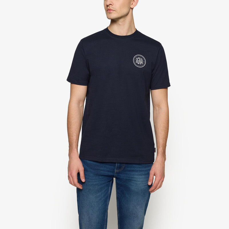 ParkSi Chest Print + - Deep Marine