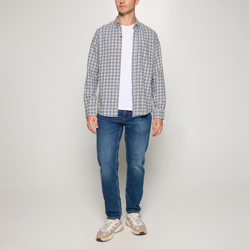 SuneSi Small Check + - Sky Fall