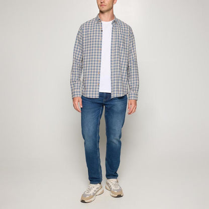 SuneSi Small Check + - Sky Fall