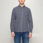 SuneSi Small Check + - Deep Marine