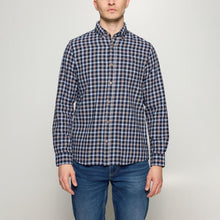 SuneSi Small Check + - Deep Marine