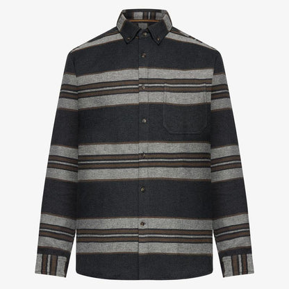 StanSi Boucle Stripe - Shadow Grey Mel