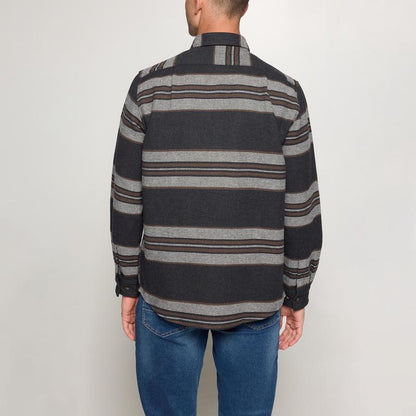 StanSi Boucle Stripe - Shadow Grey Mel