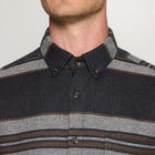 StanSi Boucle Stripe - Shadow Grey Mel