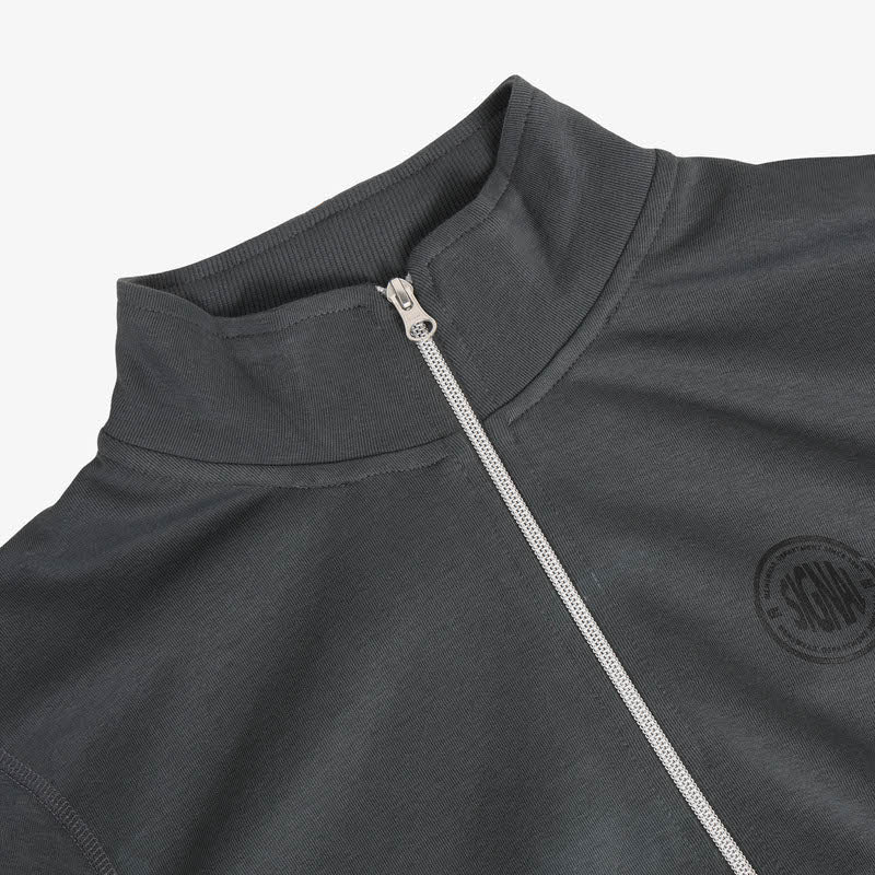 MattsSi Zip Sweat Cardigan - Shadow grey