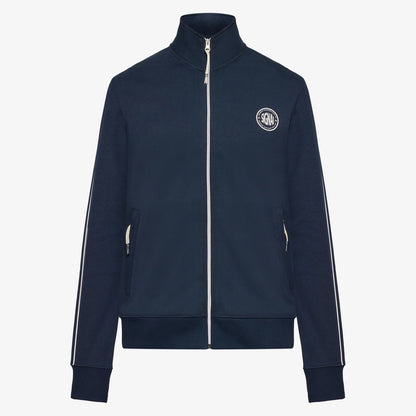 MattsSi Zip Sweat Cardigan - Deep Marine