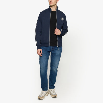 MattsSi Zip Sweat Cardigan - Deep Marine