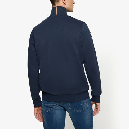 MattsSi Zip Sweat Cardigan - Deep Marine