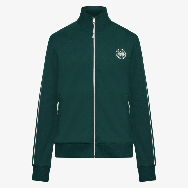 MattsSi Zip Sweat Cardigan - Evergreen